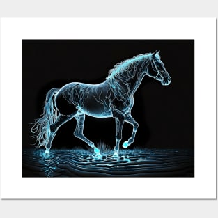 Ice Horse Posters and Art